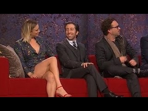 Kaley Cuoco Crossed Legs