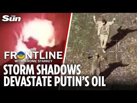 Putin’s troops SURRENDER near Pokrovsk as British Storm Shadow missiles hit Russia