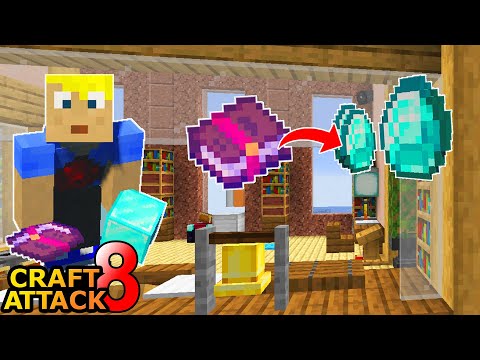 MASSIG Geldscheine drucken! Zinsen ab jetzt in Papiergeld! - Minecraft Craft Attack 8 #223