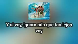 Sara Paula Gómez Arias - Cuán lejos voy (Moana/Letra)