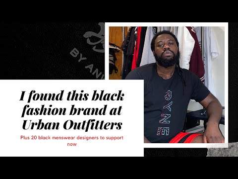 I FOUND THIS BLACK FASHION BRAND AT URBAN OUTFITTERS | Plus 20 black fashion brands to support now