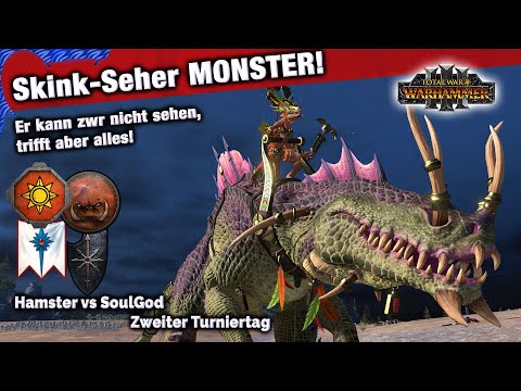 SKINK-Seher unbesiegbar? - Hamster vs SoulGod - Echsenmenschen Grünhäute, Hochelfen Chaoskrieger