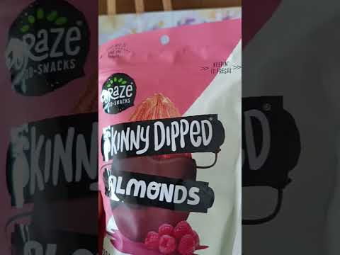 SKINNY DIPPED ALMONDS #shorts  #asmr #amazing #treanding #almond