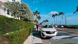 |4K| Palm Beach, Florida - Walking Tour - HDR - Binaural - 2024