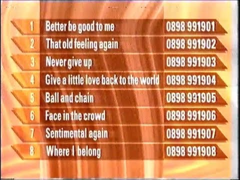 BBC1 - A Song For Europe Results & Continuity - 1990