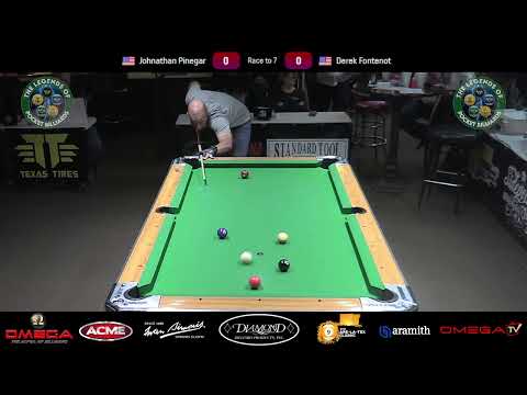 HUGE $47,000+ Calcutta: Johnathan Hennessee VS Derek Fontenot, Ark-La-Tex Classic 9-Ball, Bar Box.