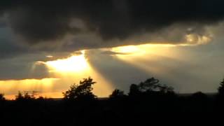 VERY Low Storm Clouds Gather Over Hertfordshire.