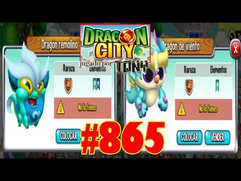 Dragon City "Capítulo 865 - El Dragón Remolino y Dragón Viento" por Tony