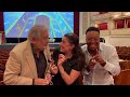 Levy Sekgapane with Plácido Domingo and Cecilia Bartoli at Wiener Staatsoper