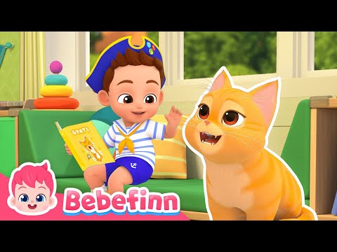 EP74 | My Kitty Boo 💖😻 My Pet My Buddy | Bebefinn Animal Songs and Nursery Rhymes For Kids