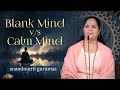 Blank Mind V S Calm Mind Quiet Mind V S Foggy Mind English Anandmurti Gurumaa