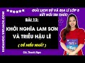 Giải sgk Lịch sử và Địa lí lớp 5 Bài 12: Khởi nghĩa Lam Sơn và Triều Hậu Lê