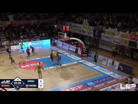 UEB Gesteco Cividale - Assigeco Piacenza 78-74 | Girone blu serie A2 LNP 2022/2023