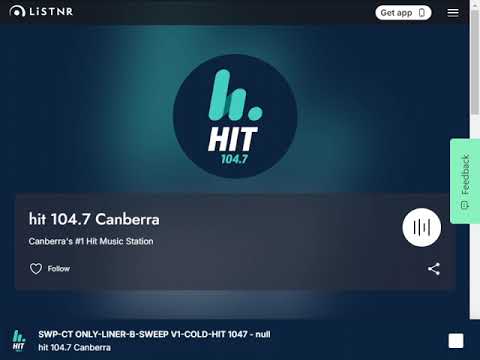 HIT104.7 Canberra Radio Aircheck 2025-11-26 3PM-6PM