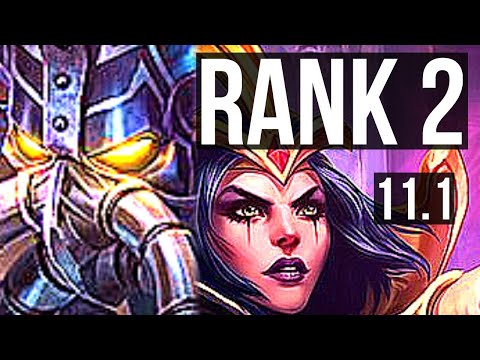 KASSADIN vs LEBLANC (MID) | Rank 2, Godlike, 13/4/7 | NA Challenger | v11.1