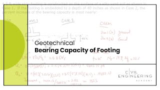 Geotech-Bearing Capacity of Footing
