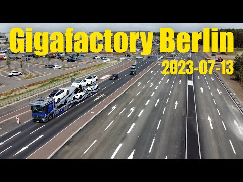 Giga Berlin | 2023-07-13 | Timelapse