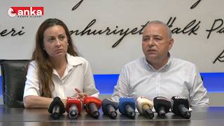 CHP Manisa İl Başkanı İlksen Özalper açıklama yapıyor #Canlı