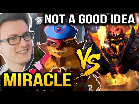 MIRACLE Pangolier vs SHADOW FIEND Mid - It's Not a Good Idea Dota 2