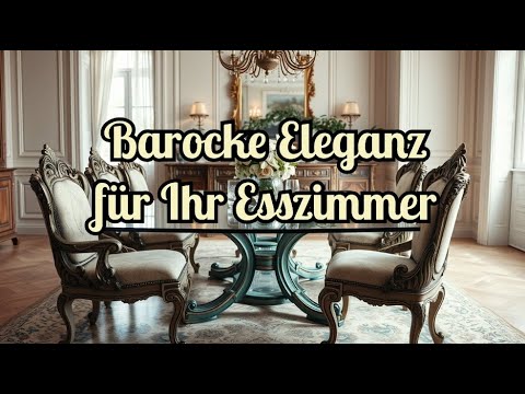 Luxus Esszimmer im Stil des Barock