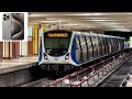 4K 60fps HDR Bucharest Metro CAF Trains At Tudor Arghezi Berceni Pipera Stops On M2 Line