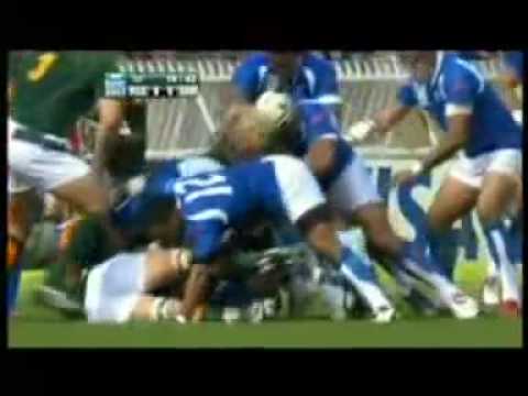 Henry Tuilagi vs Schalk Burger RWC 2007
