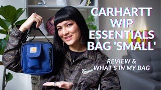 WHAT’S IN MY BAG | CARHARTT WIP ESSENTIALS BAG ‘SMALL’ REVIEW // INDIA