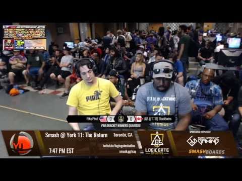 Smash at York 11 - LGS Blacktwins (Cloud) vs AGN PikaPika! (Pikachu) - SSB4 WQF