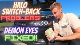 Halo Switch back problem and fixing demon eyes (Profile Prism)