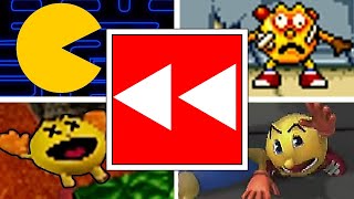 Evolution Of Pac-Man Deaths & Game Over Screen