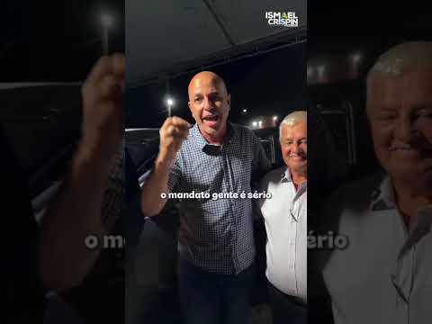 Entrega de um veículo para a Secretaria de Saúde de Cacaulandia RO