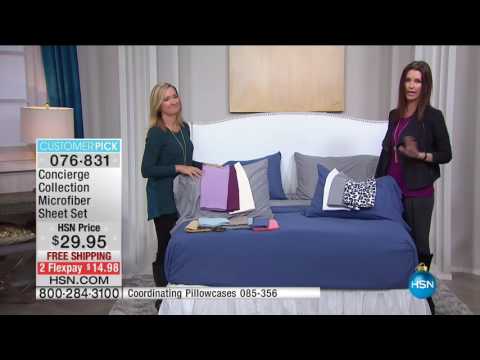 HSN | HSN Today: Concierge Collection Bedding 11.04.2016 - 08 AM