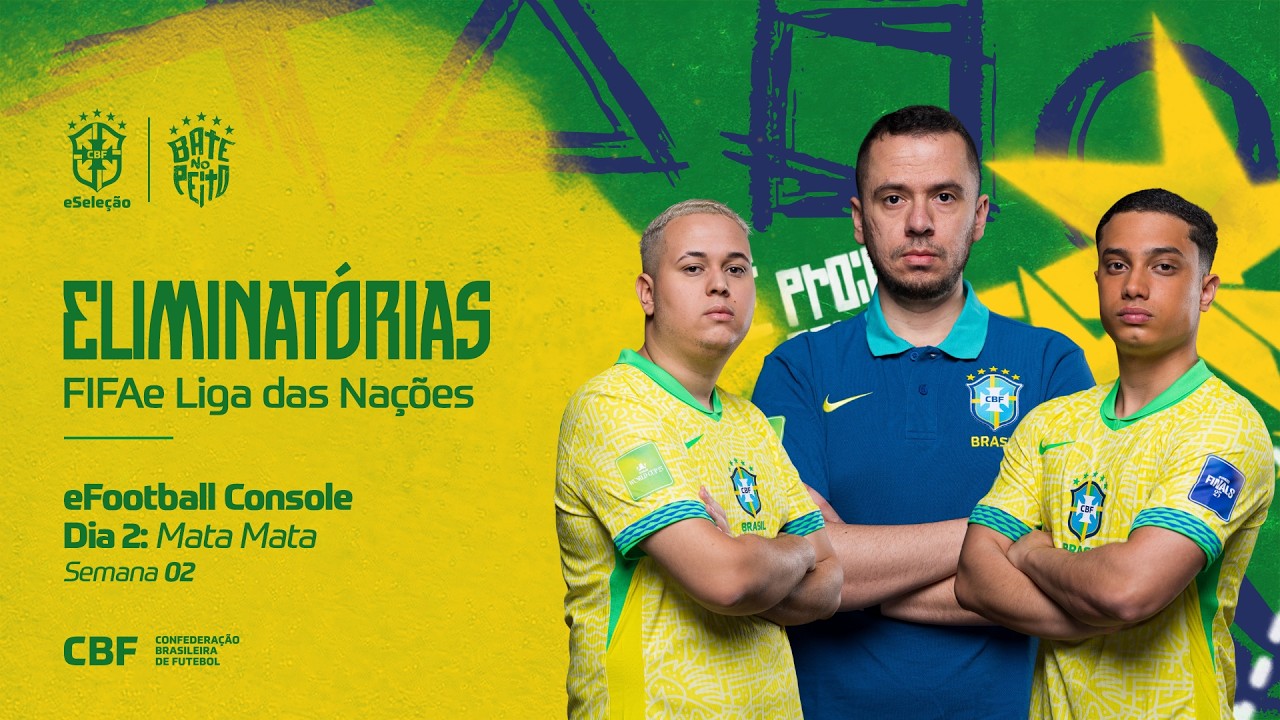 AO VIVO:  FINAIS  da ELIMINATÓRIAS FIFAe EFOOTBALL CONSOLE - SEMANA 2
