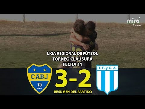 BOCA JUNIORS vs TIRO DE PUAN - Resumen (3-2) | Fecha 11 | Clausura LIGA REGIONAL DE FÚTBOL