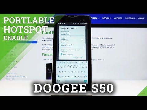How to Activate Portable Hotspot in DOOGEE S50 – Share Network