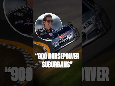 Ron Fellows called them 900 horsepower Suburbans #nascar
