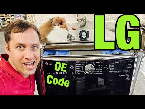Why Your LG Washer Won’t Drain Or Spin And Throws The OE Code | Quick Drain Pump Fix | WM9000HVA