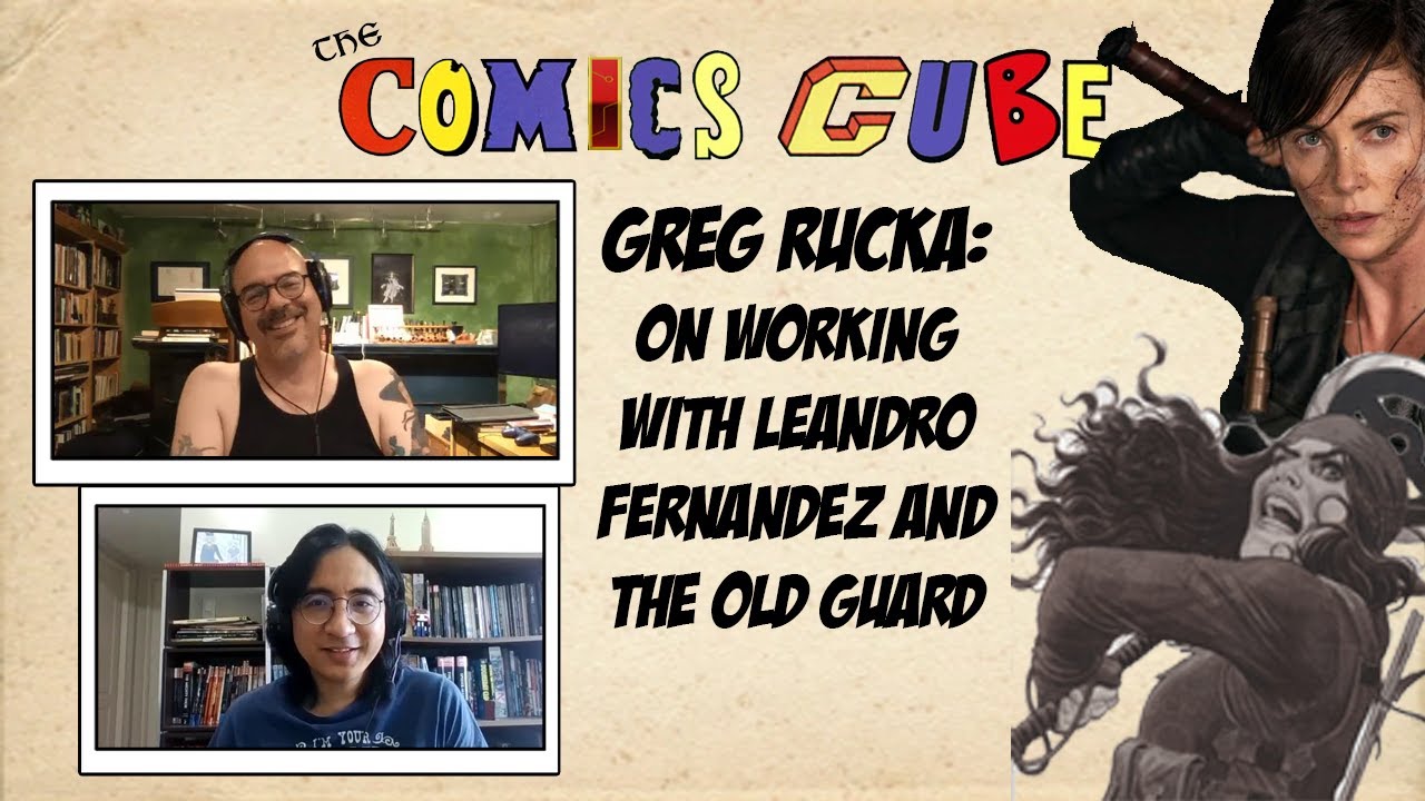 Greg Rucka | working with Leandro Fernandez, The Old Guard, and having three adaptations all at once