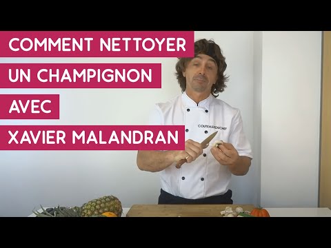 comment nettoyer champignon