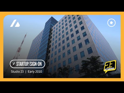 Studio 23 - Startup/Sign-on (Early 2010)