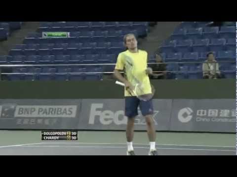 Dolgopolov vs Chardy Shanghai 2012 1R (Short Highlights)