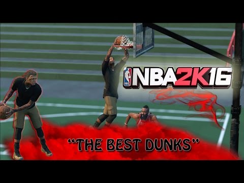 NBA 2K16*BEST DUNKING POINT GUARD BUILD+BEST DUNKS*