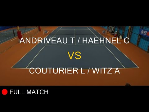 ANDRIVEAU T (FRA) / HAEHNEL C (FRA) VS COUTURIER L (FRA) / WITZ A (FRA) - Open Super 12 Auray 2020
