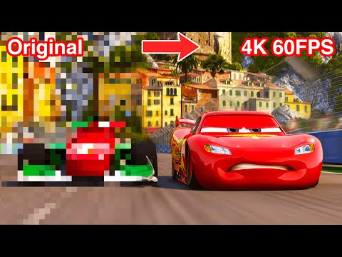 What Disney Pixars 'Cars 2 (2011)' Looks Like in 4K 60FPS (Remastered by Artifical Intelligence)