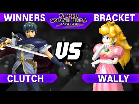 Smash Melee - Clutch (Marth) vs Wally (Peach) - Major Flavor Winners Bracket