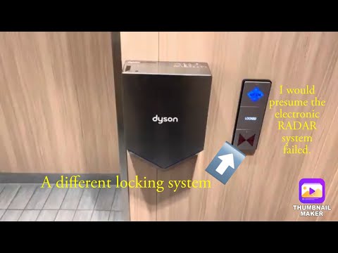 Dyson Airblade V HU02 ♿️ Onboard Stena Line Belfast-Birkenhead (Deck 8)