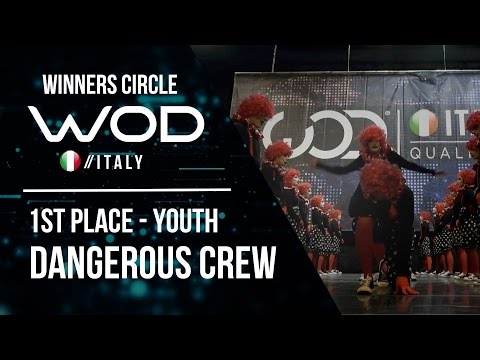 Dangerous Crew | 1st Place Youth Division | Winners Circle | World of Dance Italy |  #WODIT17