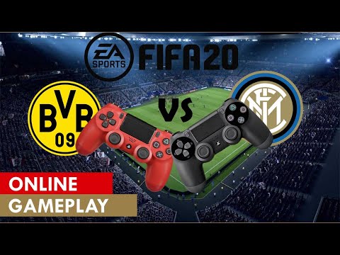 Borussia Dortmund vs Inter l FIFA 20 Online Gameplay