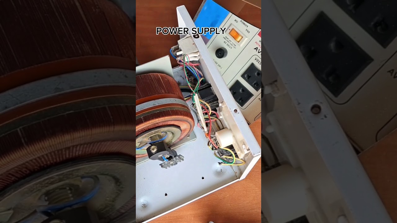 How does it work AVR?(automatic voltage regulator)