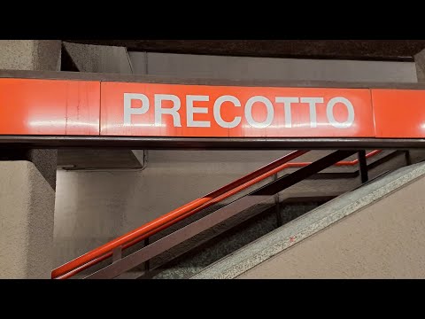 (Walkthrough) Stazione PRECOTTO (M1 Metro Milano)